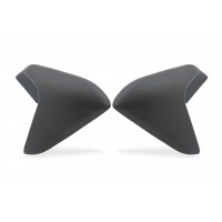 CNC Racing Carbon Fiber Radiator Side Covers for the Ducati Diavel V4